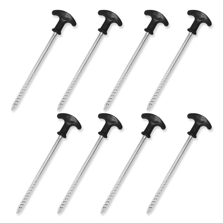 로티캠프 크롬 단조팩 텐트 펙 8P