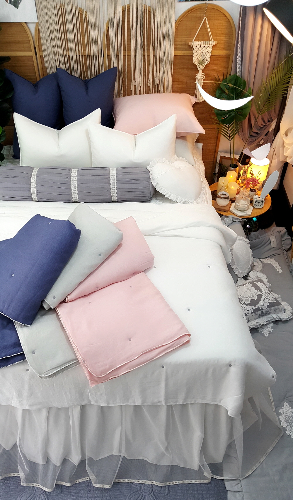 오월 풍기인견이불 100% 시원한 여름이불 세트 슈퍼싱글 퀸 침구 사이즈