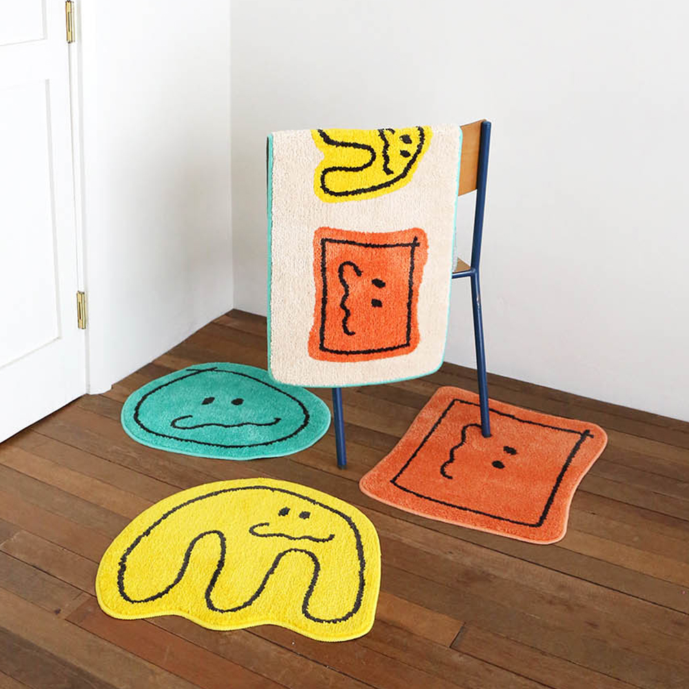 로마네 규조토 욕실 발매트 숏 버니 화장실 현관 싱크대 주방매트