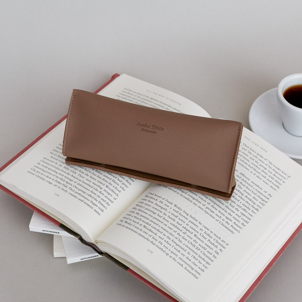 [각인가능] 고등학생 대학생 중학생 가죽 필통 파우치 이미지 4