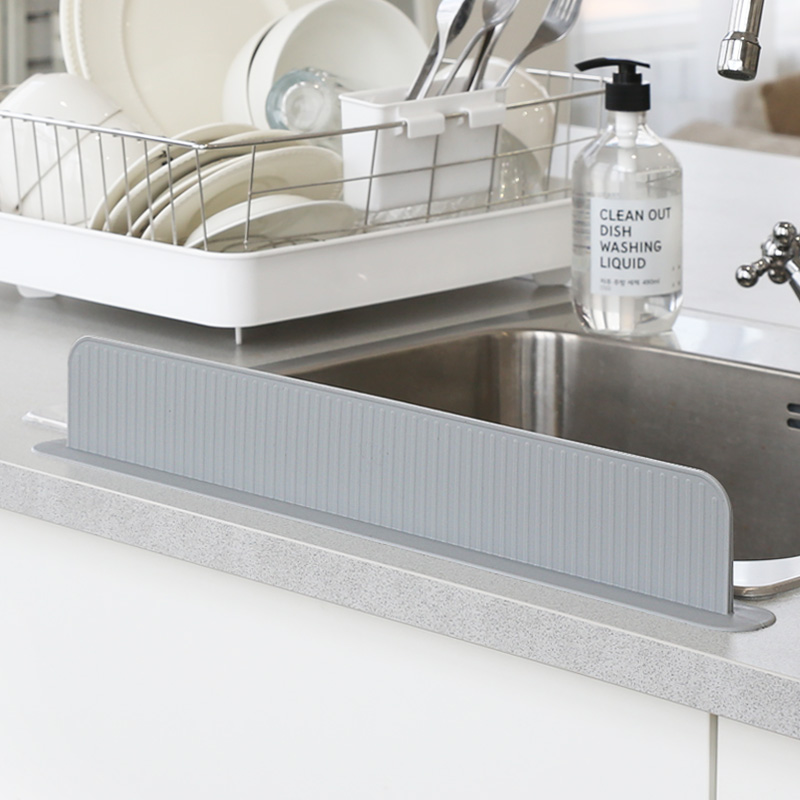 달팽이리빙 퀴진드마망 실리콘 싱크대 물막이