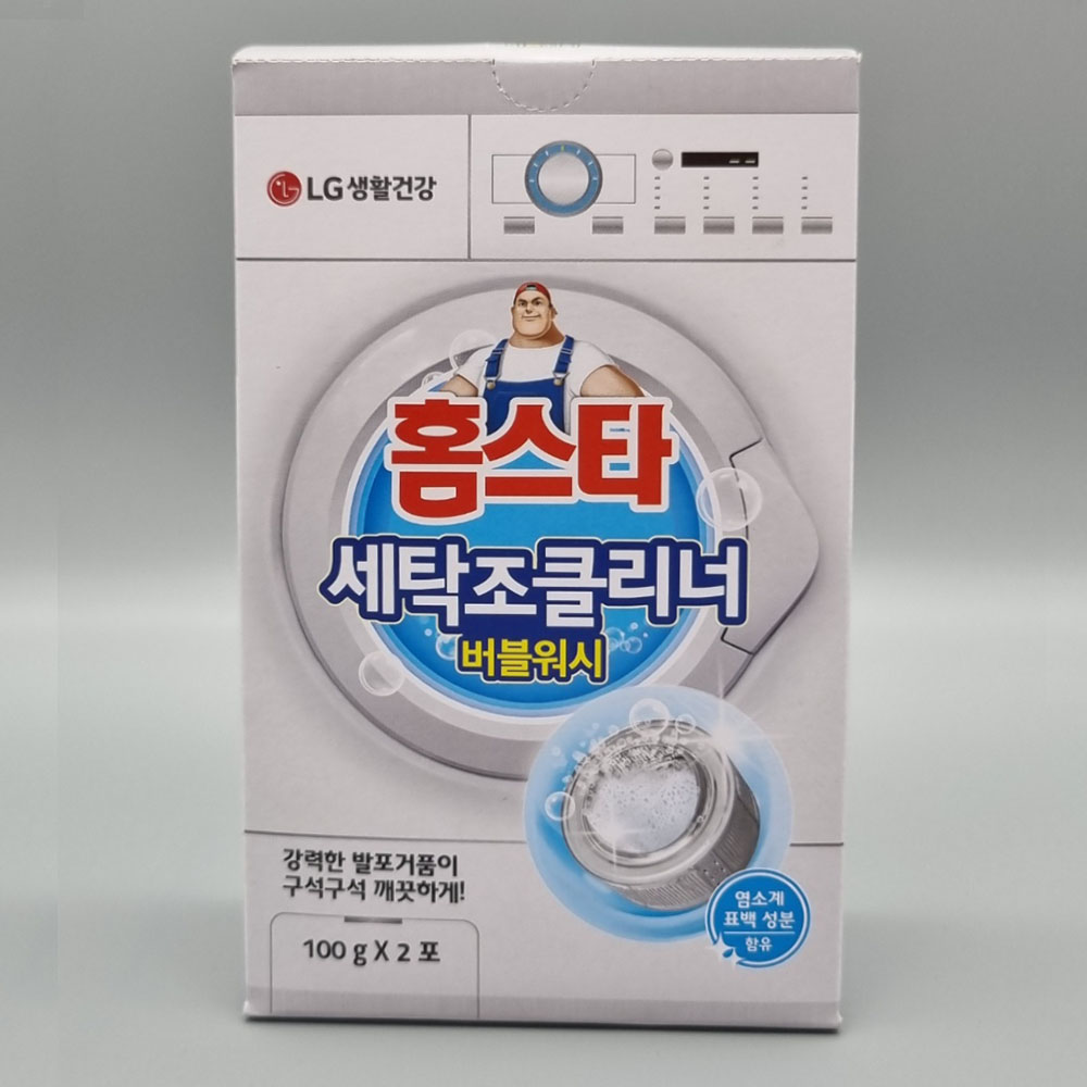 LG 홈스타 세탁조클리너 100g 2포 (266542)
