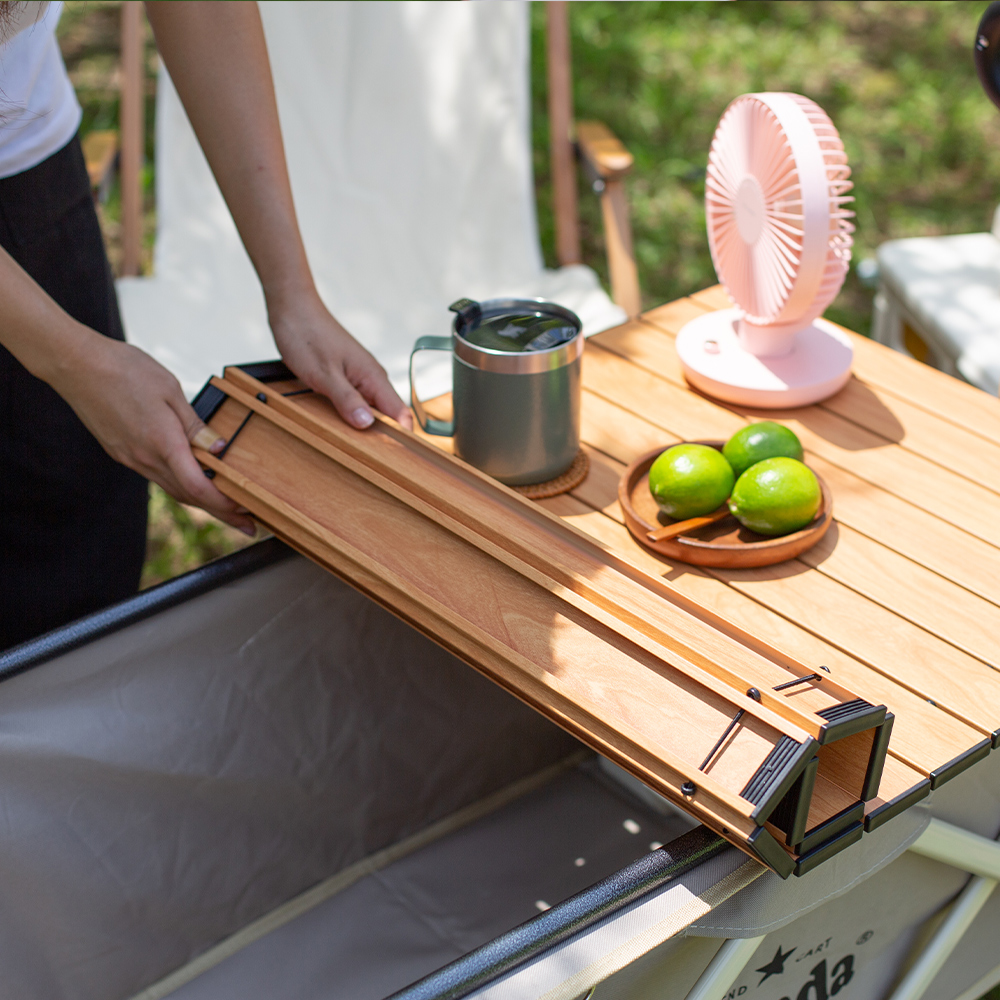 담다 웨건상판 접이식 철제 롤상판 폴딩 캐리어 수레 테이블 감성 피크닉