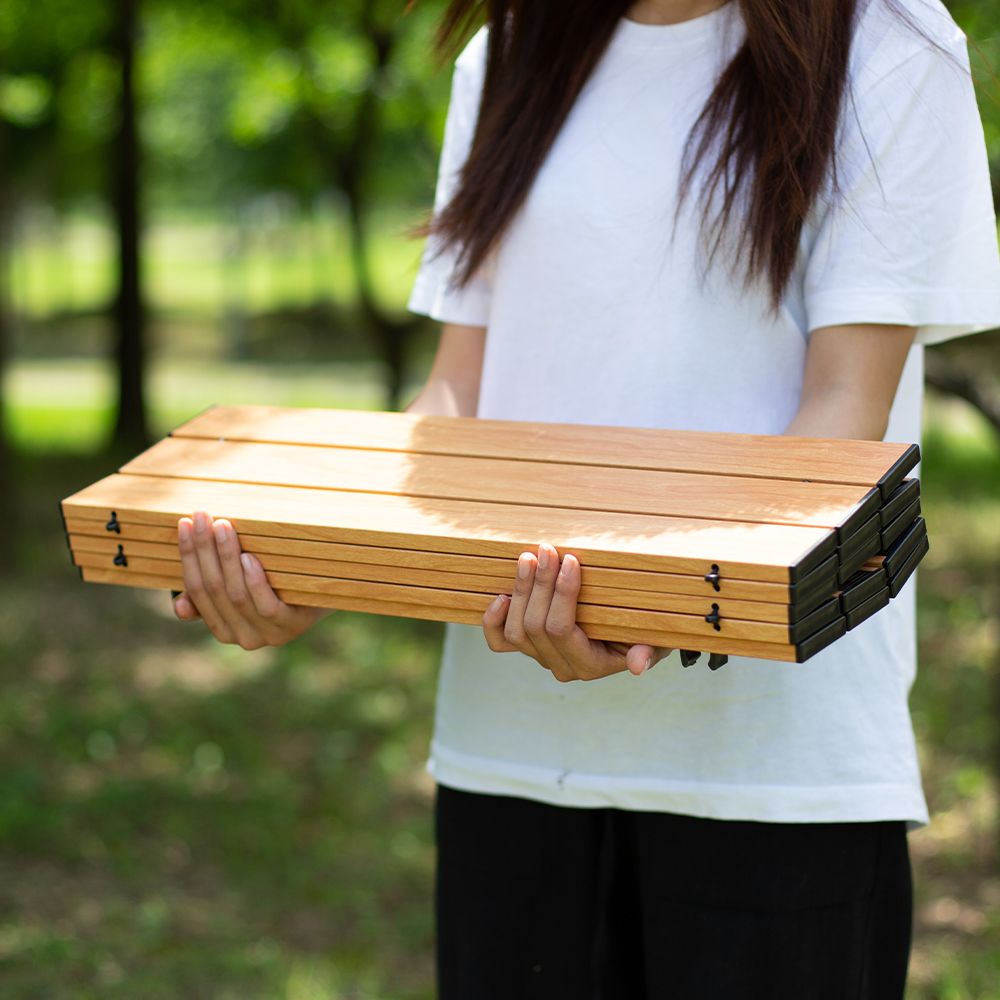 담다 웨건상판 접이식 철제 롤상판 폴딩 캐리어 수레 테이블 감성 피크닉