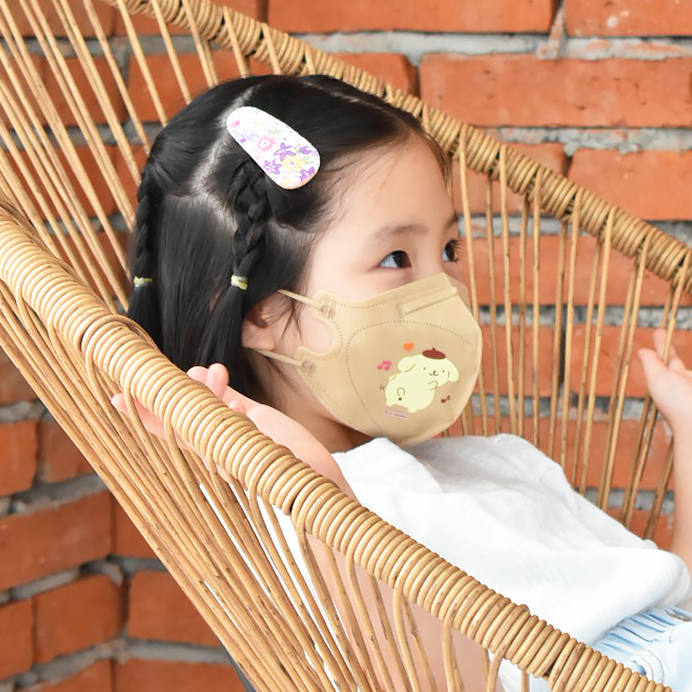 어린숨 산리오 어린이 마스크 30매 초등학생 유아 아동 어린이집 시나모롤 소형