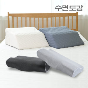 수면도감 프리미엄 다리베개 + 메모리폼 경추베개 세트 솔직 후기 | 실제 배치 사진 포함 - 상품 이미지 1