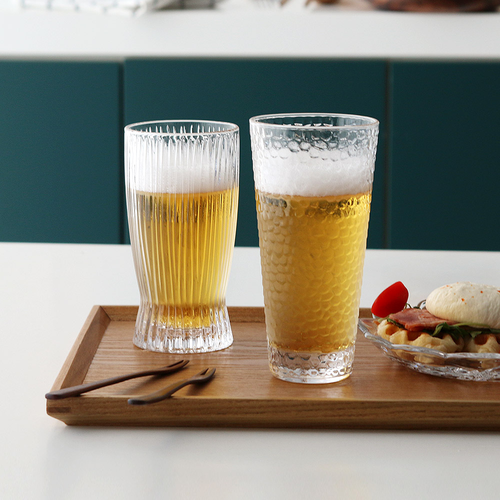 예쁜 유리 손잡이 보드카 위스키 양주 하이볼 고블렛 맥주 잔 컵 홈카페 드림캐쳐 온더락