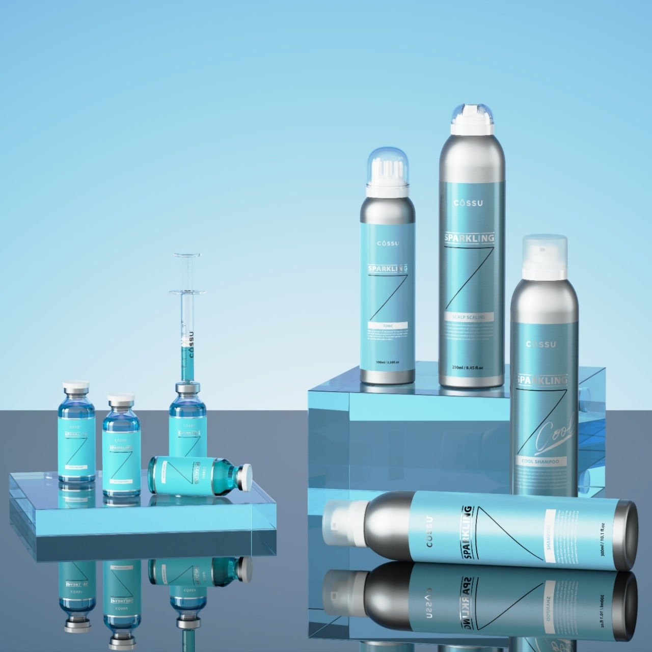 코쉬 스파클링7 탄산 두피 토닉 쿨링케어 두피케어 100ml - 상세 이미지 2