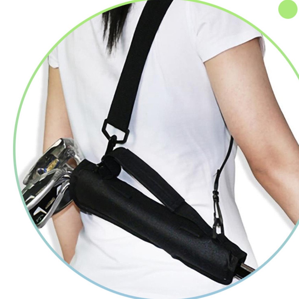 휴대용 골프채 가방 미니 골프 쿼터백 경량 하프 백 연습용 파3 여자 간이 연습장 아이언