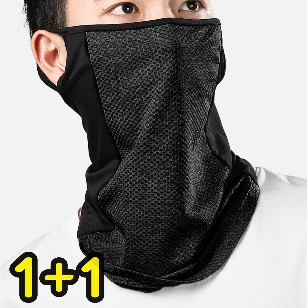 등산용 마스크 테니스 냉감 스포츠마스크 라이딩 마라톤 골프용마스크 - 메인 이미지
