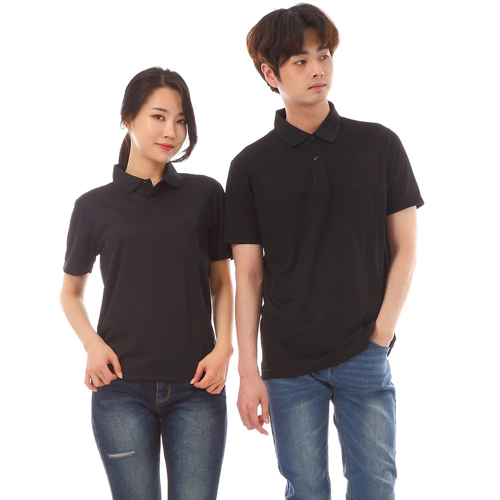 (21color)쿨론카라 반팔티셔츠 단체 가게 음식점 홀서빙복 - 상세 이미지 2