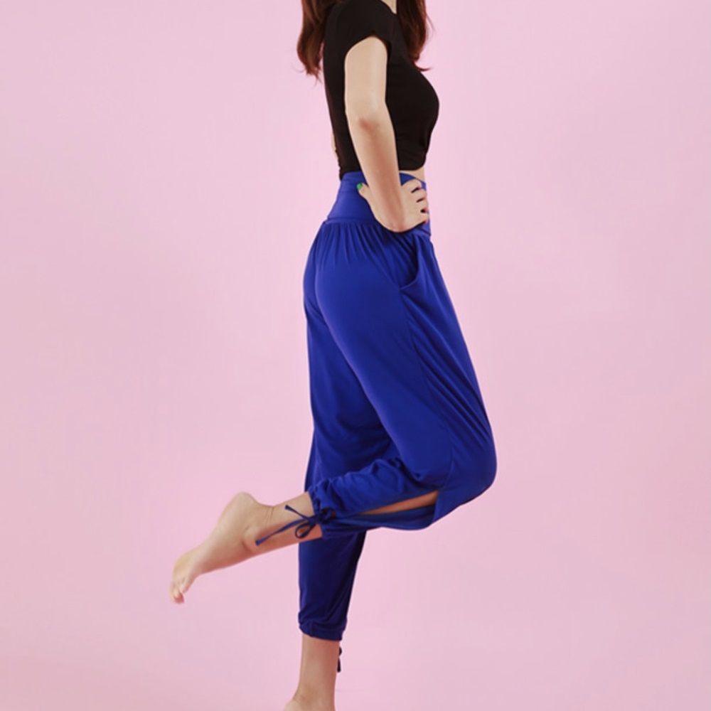 로라벨 라마 하렘팬츠 요가바지 요가복 조거팬츠 하의 필라테스복 바지 - 상세 이미지 3