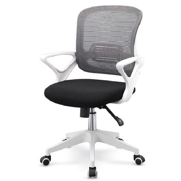 화이트 그레이 중고등학생 의자 컴터 게임방 레이싱의자 풀메쉬 게이머의자 여캠 비제이 - 상품 이미지