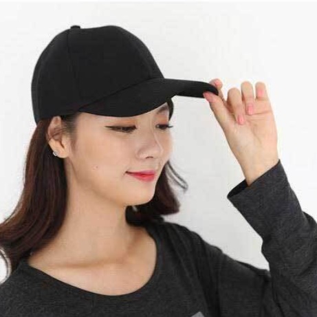 마라톤 런닝 러닝 헬스 모자 테니스모자 남자 여자 볼캡 남성 여성 소두 캡 파란색 하늘색 - 상세 이미지 2