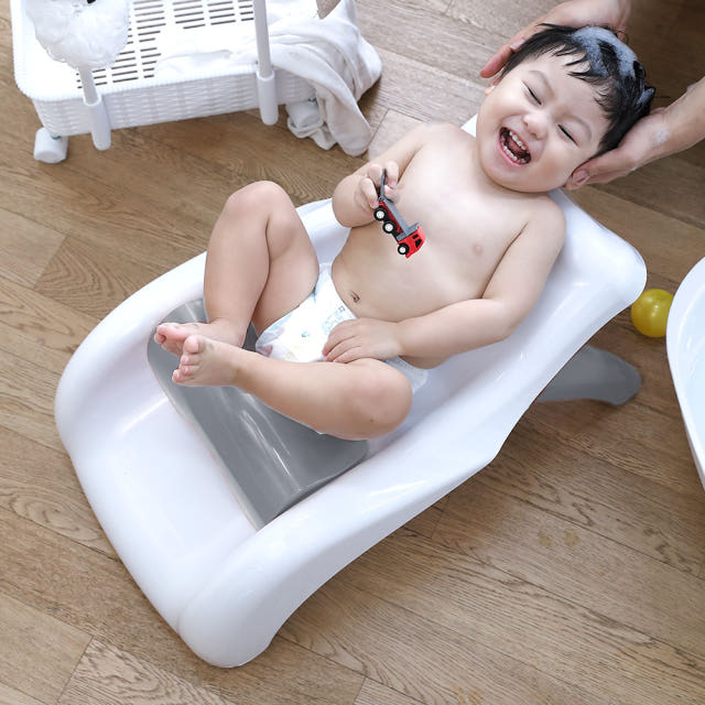 허그 접이식 샴푸의자 유아 샴푸대 3단계 조절가능