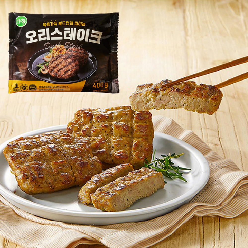 다향오리 오리고기 숯불갈비맛 오리스테이크 - 상세 이미지 4