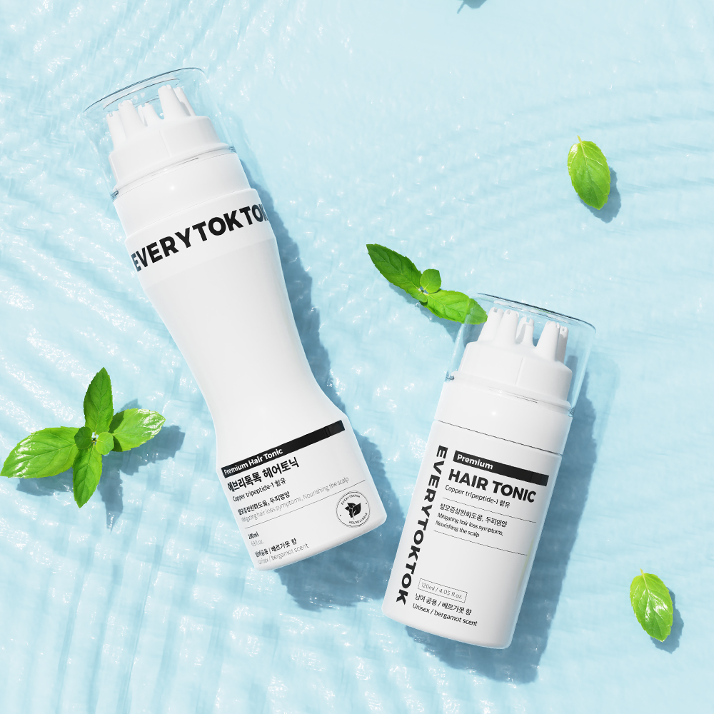 에브리톡톡 200ml 두피 토너 1+리필2 비듬 붉은기 열감 쿨링 케어 보습 머리 지루성 - 상세 이미지 3