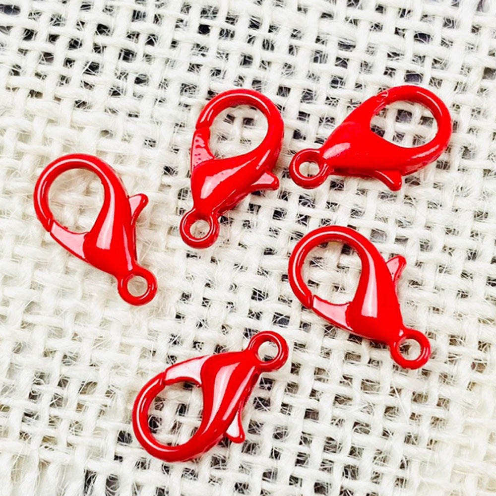 금속) 뉴 컬러 미니 랍스터 붕어고리 10개 (12mm,14mm) 이미지 7