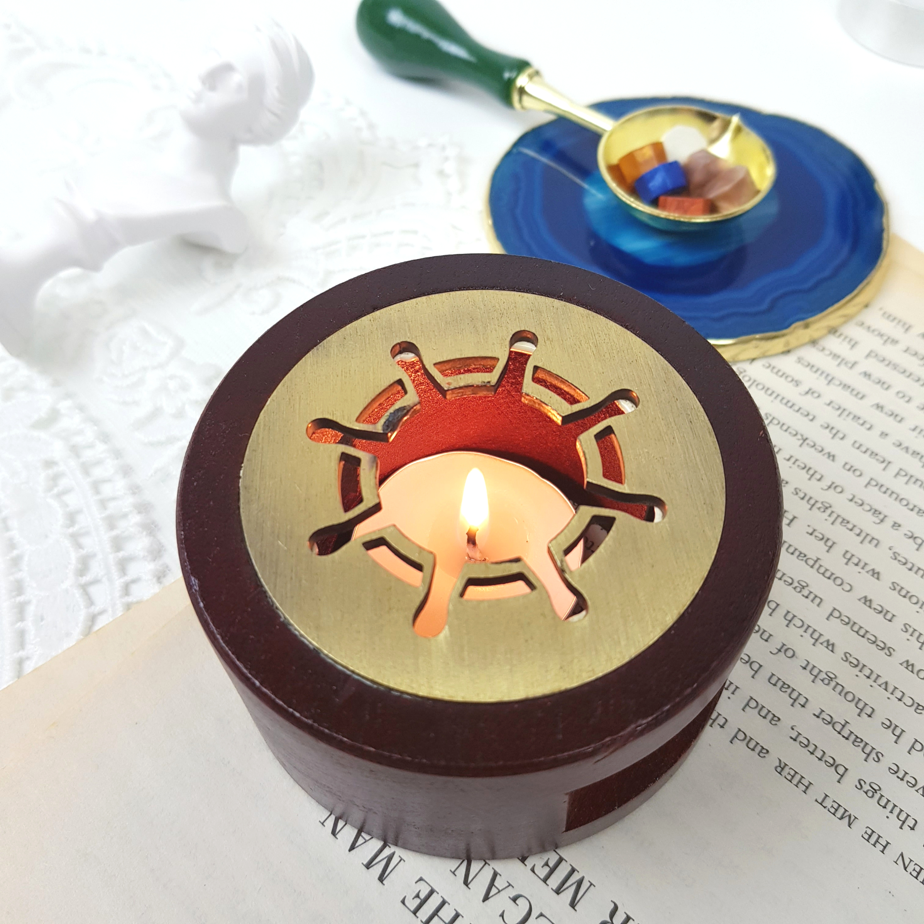 티라이트캔들 실링왁스 스탬프 왁스 3개입 이미지 3