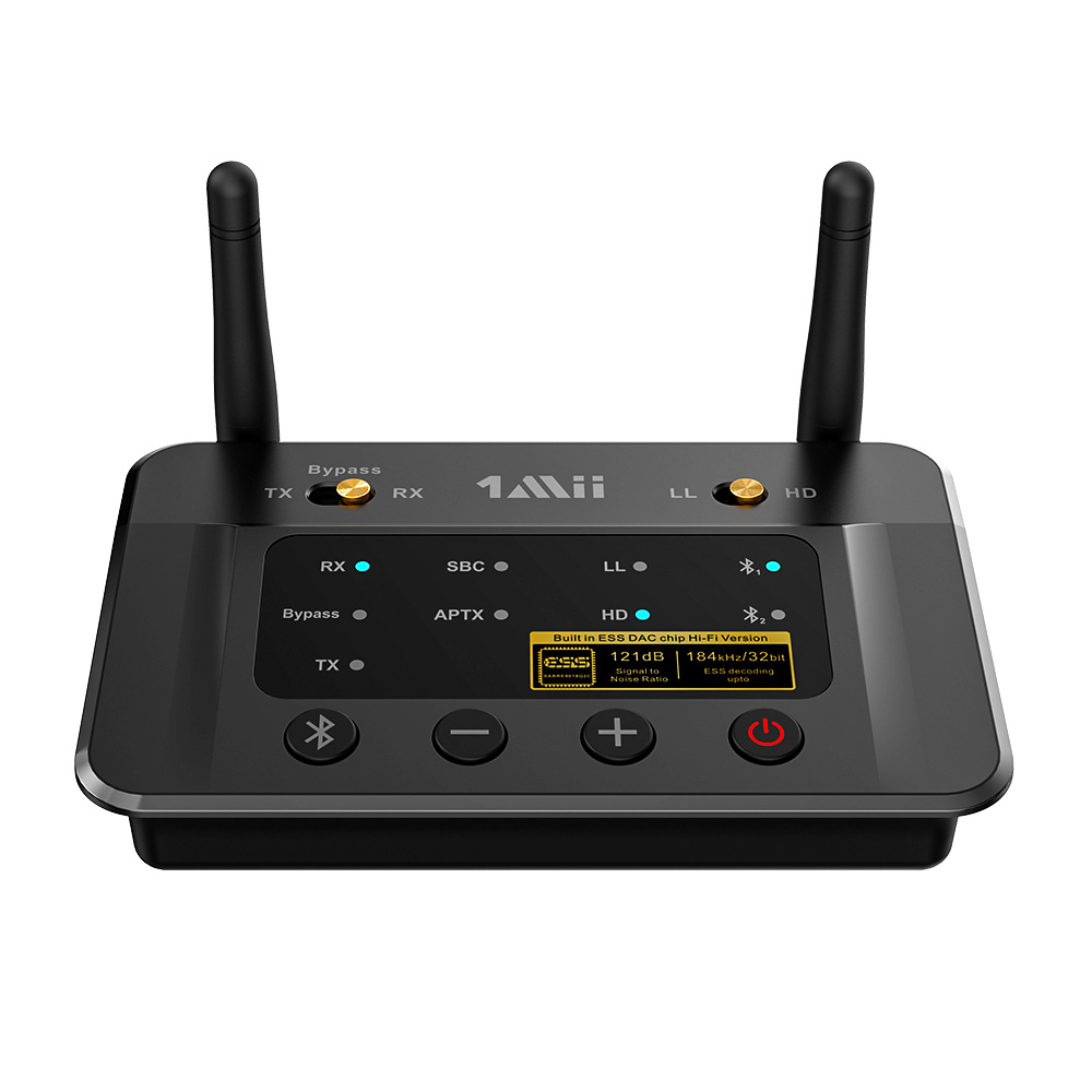 원미 3in1 장거리 블루투스 오디오 송수신기 DAC 허브, 1Mii B03Pro - 상품 이미지