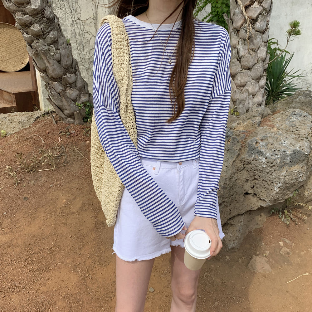 루즈핏 린넨 라이크 슬라브 스트라이프 티셔츠 가격 비교 코이블리 루즈핏 린넨 라이크 슬라브 스트라이프 티셔츠