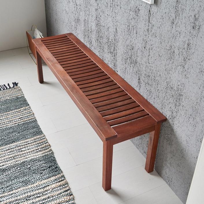 공원용 야외 나무 벤치 야외용 원목 의자 전원주택 정원용 조경 화단 옥외용 가든 평 장