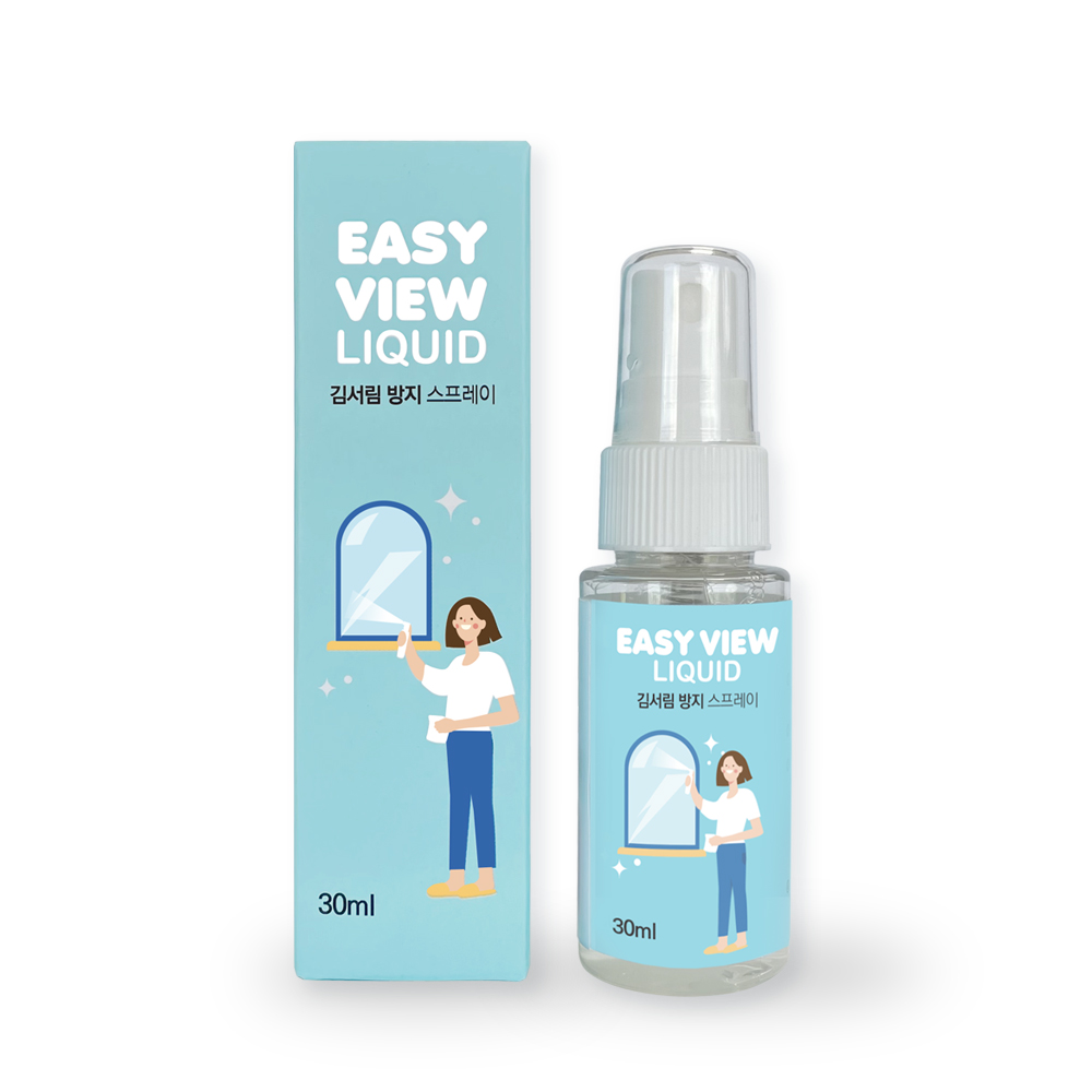 이지뷰 김서림방지제 습기 안티포그 자동차유리 사이드미러 화장실 거울 창문 쇼윈도 유모차커버 - 상세 이미지 3