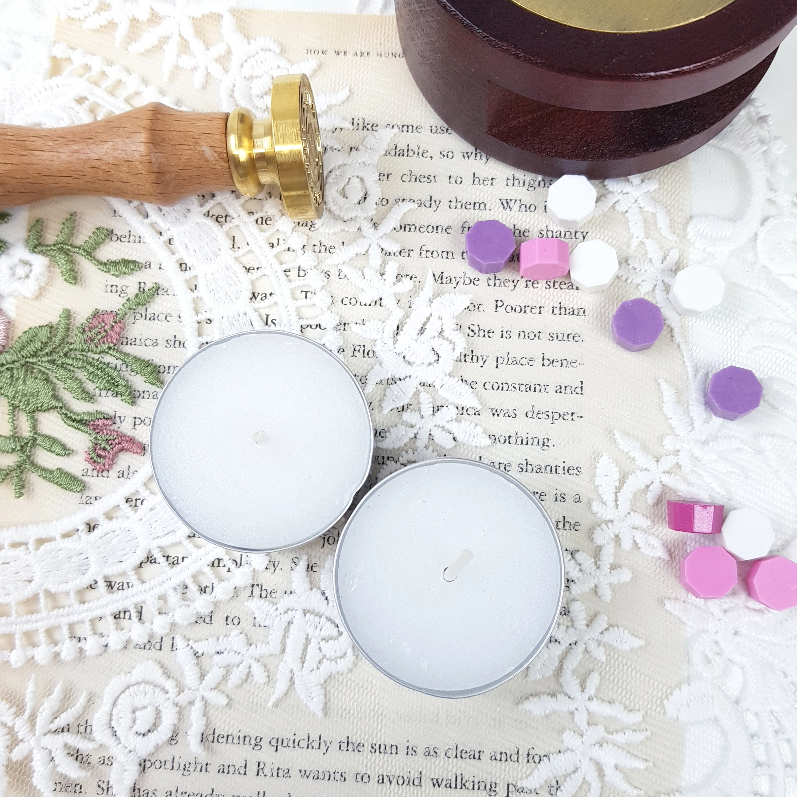 티라이트캔들 실링왁스 스탬프 왁스 3개입 이미지 2