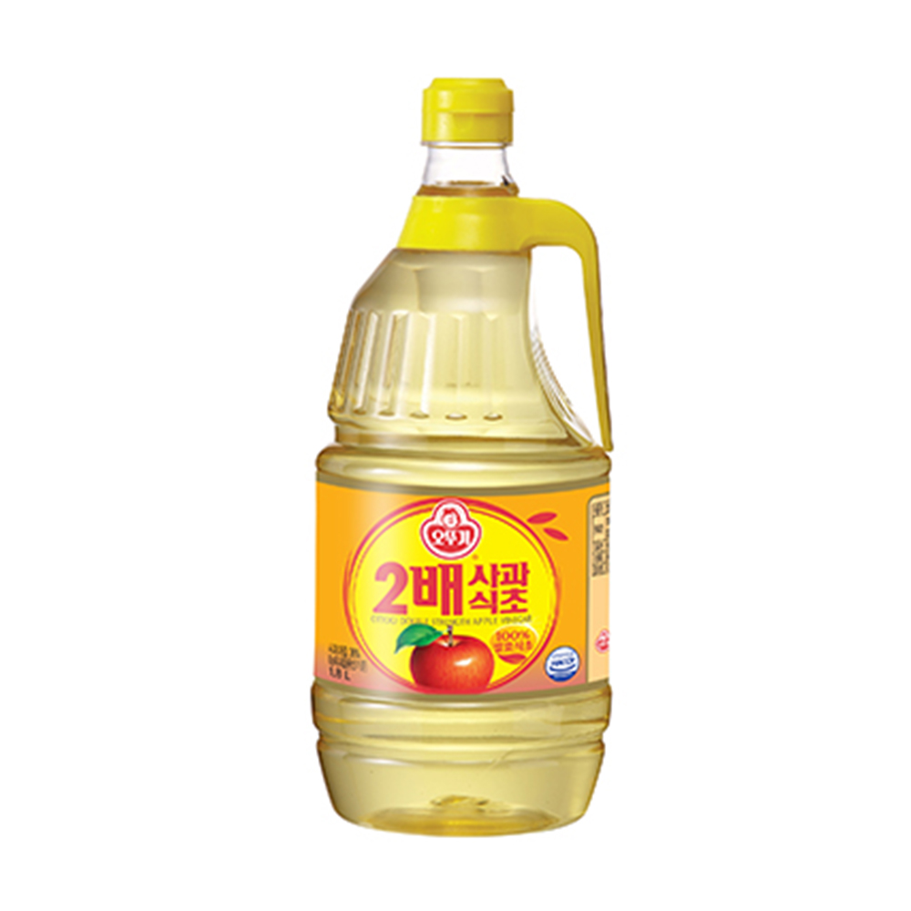 오뚜기 2배 사과 식초 1.8L, 1개