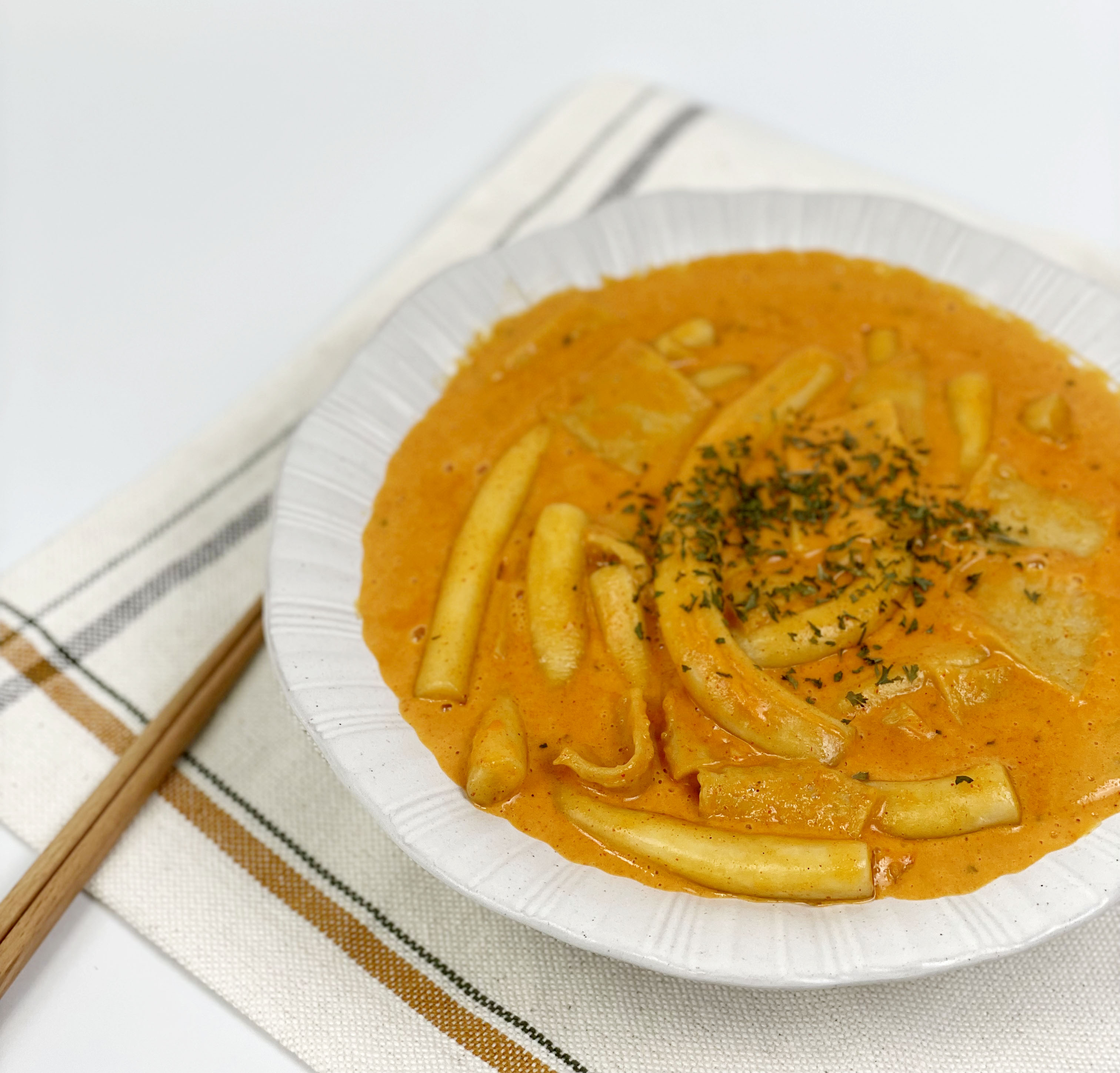 요리하는미녀 떡볶이 밀키트 밀떡 오리지널 짜장 까르 로제 - 상세 이미지 2
