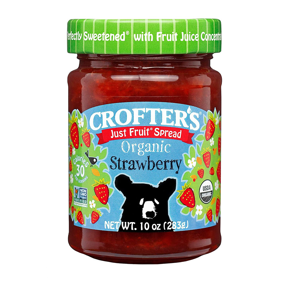 Crofters Strawberry Fruit Spread  크로프터스 스트로베리 과일잼 283g 5팩 - 상품 이미지