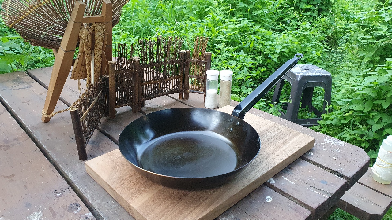 무쇠 후라이팬 가스레인지 인덕션용 후라이팬 무쇠팬 26cm - 상세 이미지 2