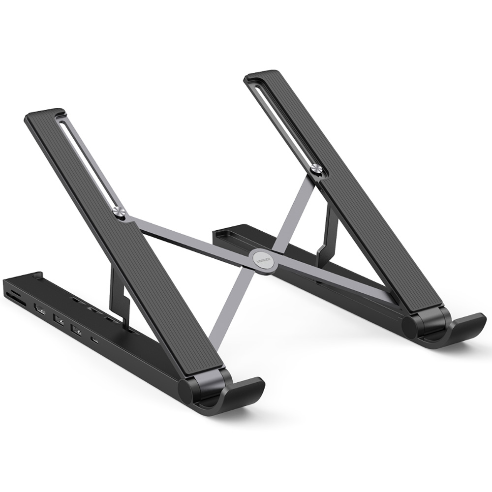 유그린 C타입 HDMI USB3.0 멀티허브 노트북 거치대 X-Kit, CM359