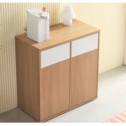 대용량 업소용 재활용 분리수거함 원목 디자인 편의점 쓰레기통