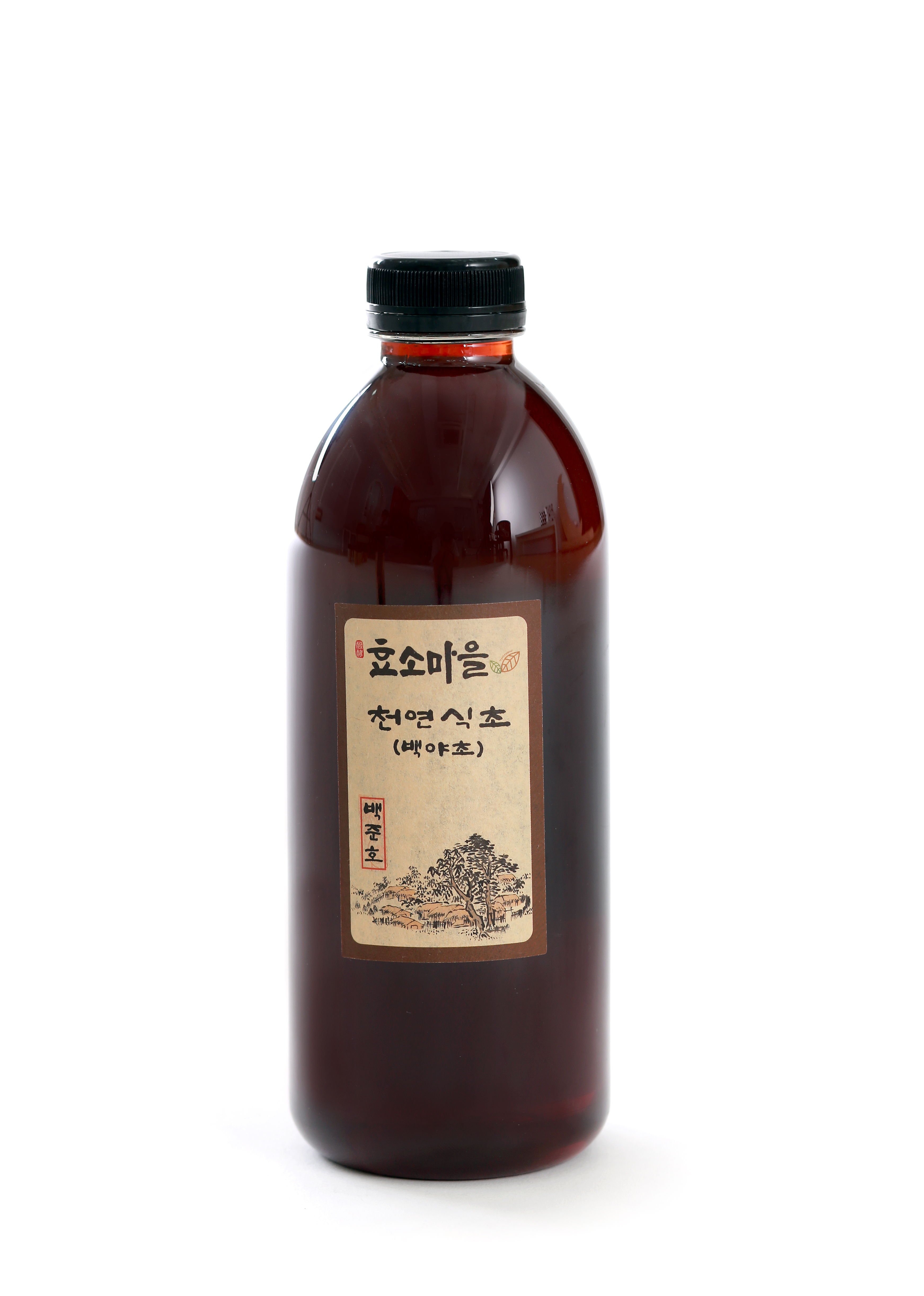 백준호 효소마을 10년숙성 천연 식초 백야초 500ml 1L - 상세 이미지 3