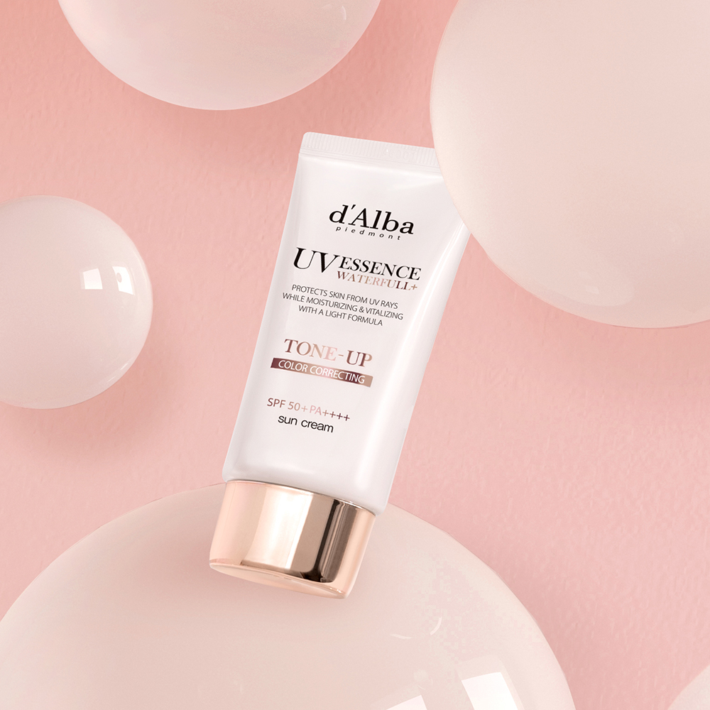 [2개] 달바 비건 워터풀 핑크 톤업 선크림 50mlX2개