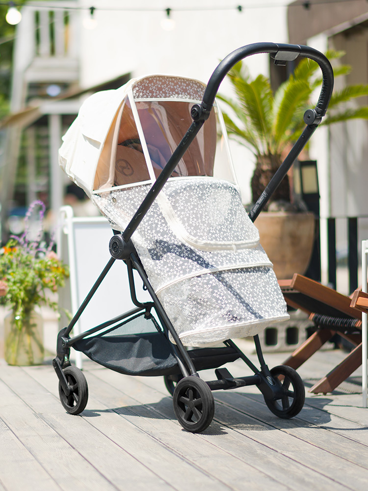 오맘 레이스 유모차모기장 커버 햇빛가리개 통풍 방충 덮개 국내생산 인증