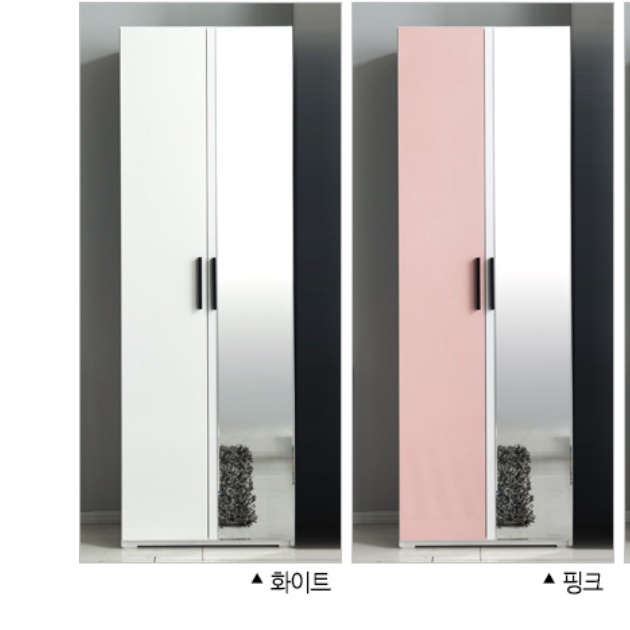 키높이장 600 좁은 작은 방 옷장 안 거울 키큰장 전신거울장 코너 높은 폭좁은 미니 장농
