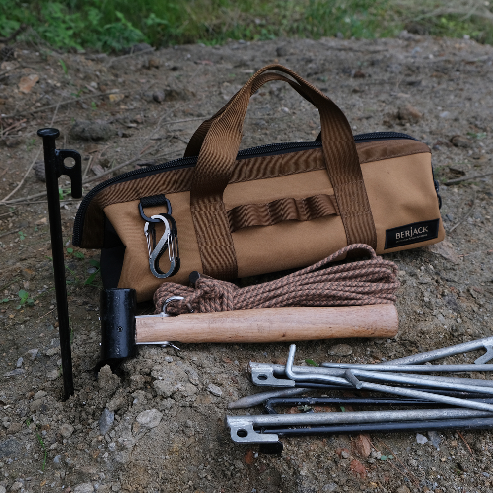 버잭 툴백 캠핑 단조팩 가방 팩가방