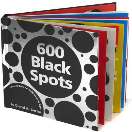 Simon and Schuster 팝업북 600개 까만 점을 찾아라 600 Black Spots