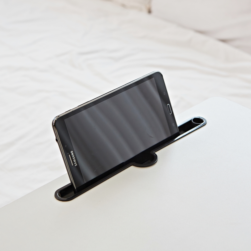 높이조절 이동식 간이 쇼파 테이블 침대용 미니 책상 높낮이조절 침대 위 보조 슬롯 60x40