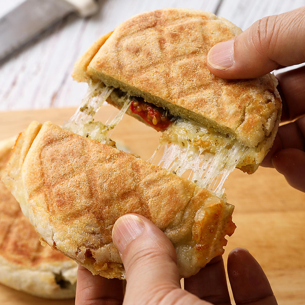 [리퍼/단순변심] 보본 스마트 와플메이커 크로플 샌드위치 VB-SM503P 홈베이킹 홈파티