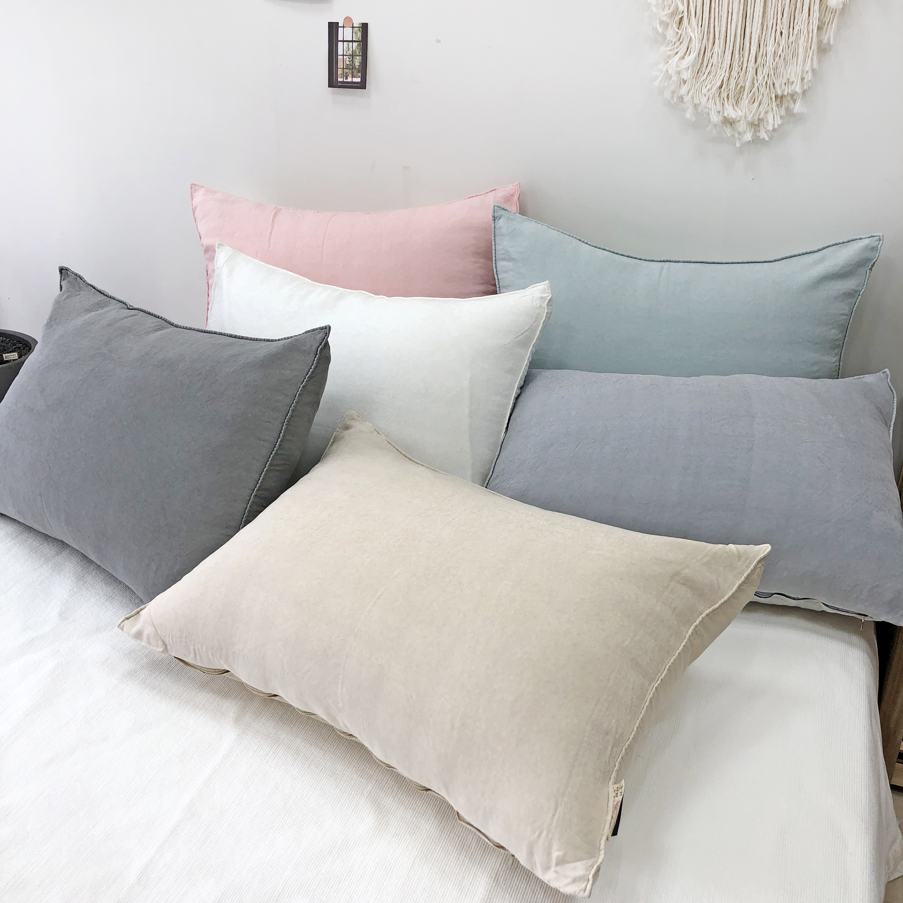 특허청 풍기인견 목화솜 피그먼트 워싱 스프레드 150x210