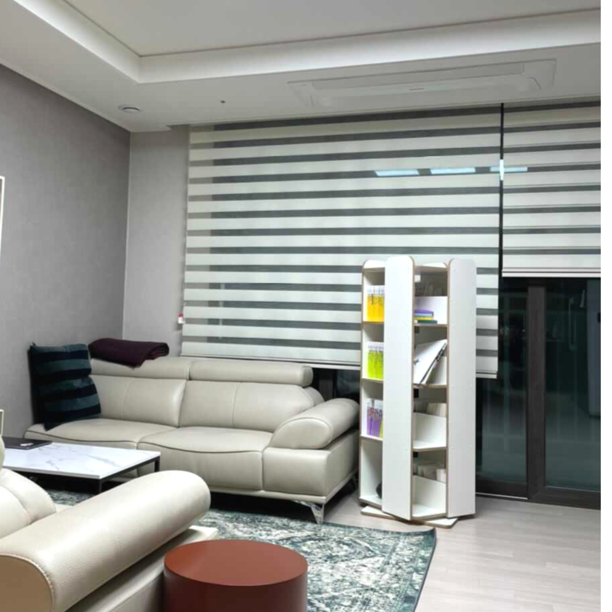 회전책장 아기책장  유아 어린이  키즈 포미르 4단 암스텔 화이트