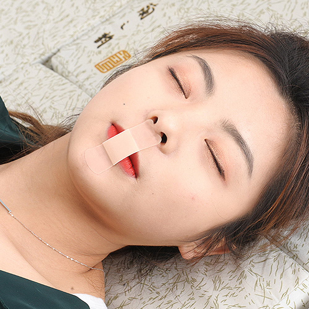 입벌림방지 밴드 입막음 코골이방지기 입술 구강호흡 수면 테이프 30매 - 상세 이미지 3