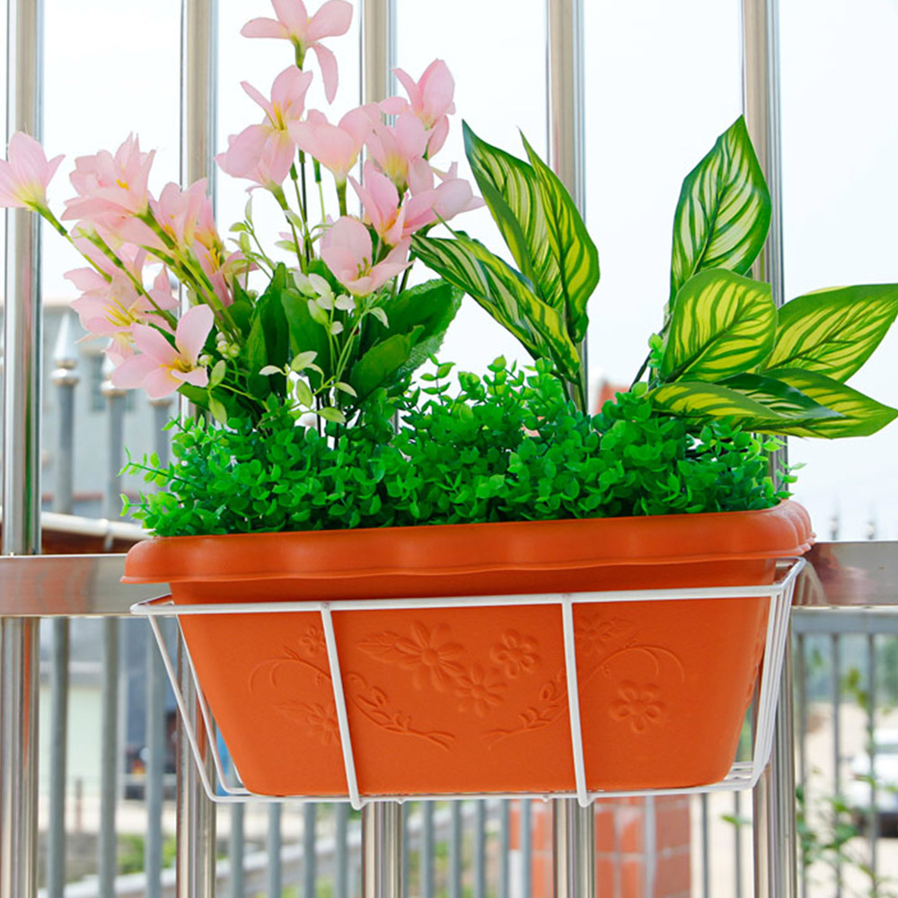 화분받침대 철제 화분 다육이 선반 정리대 거치대 베란다 걸이 12cm - 상세 이미지 4