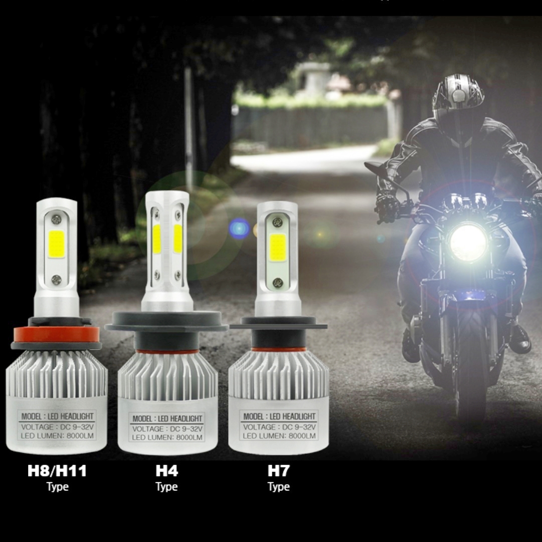 오토바이등 오토바이 전조등 헤드라이트 바이크 led 조명 H7