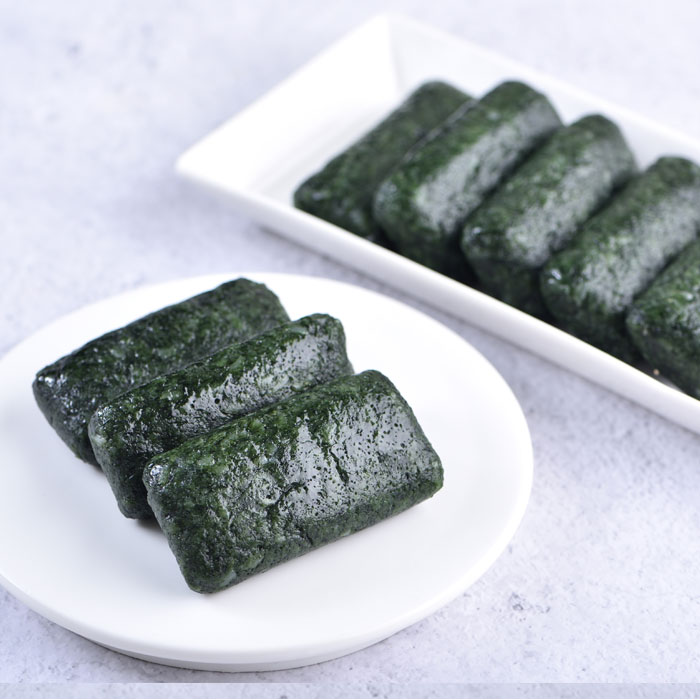 밥알 쑥인절미 kg단위판매 식사대용으로 좋은 제주한라산생쑥 쑥떡 65g 50개 72개 - 상세 이미지 4