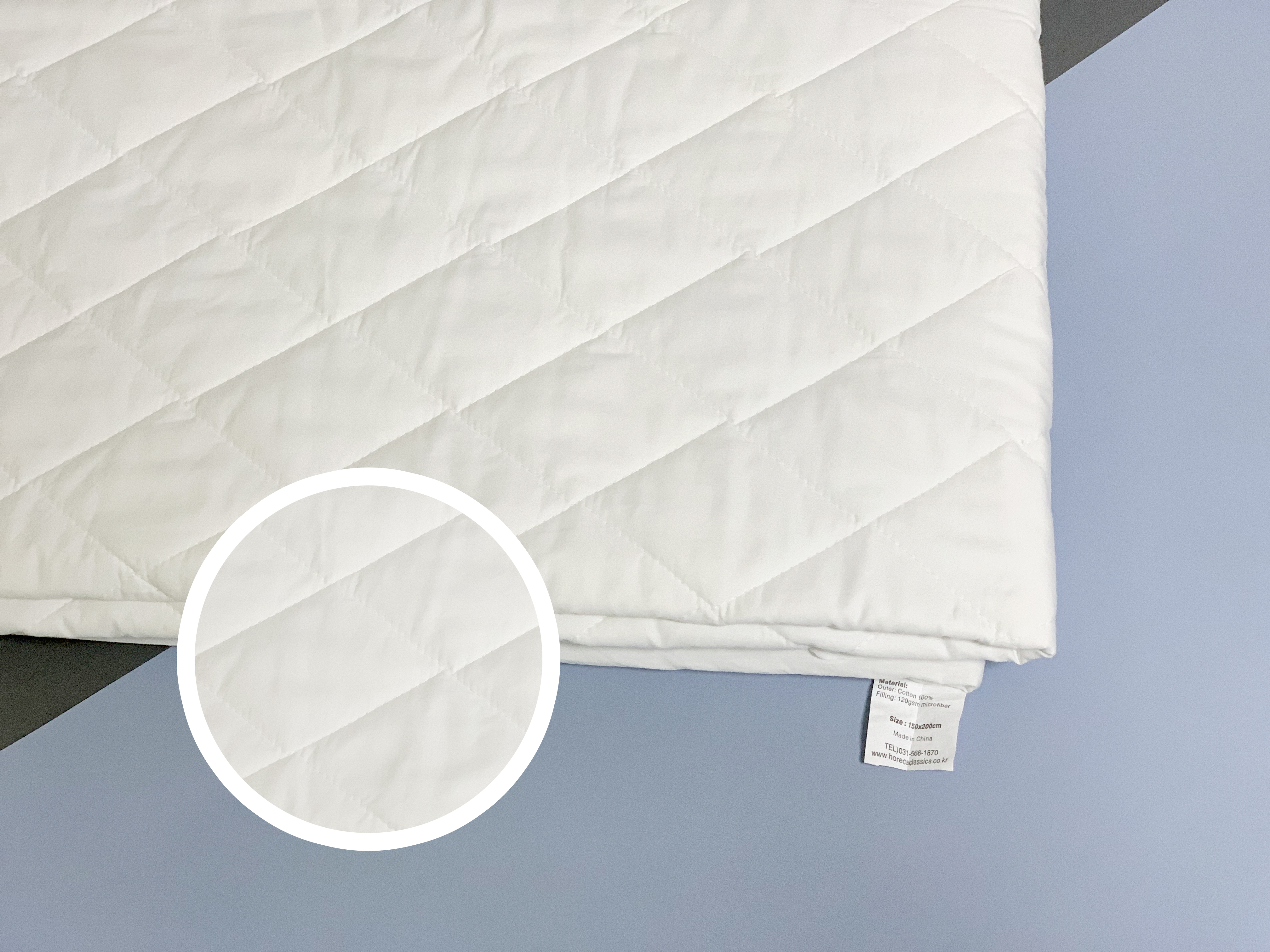 매트리스커버 고정형 퀼팅패드 매트리스보호 호텔침구 이불