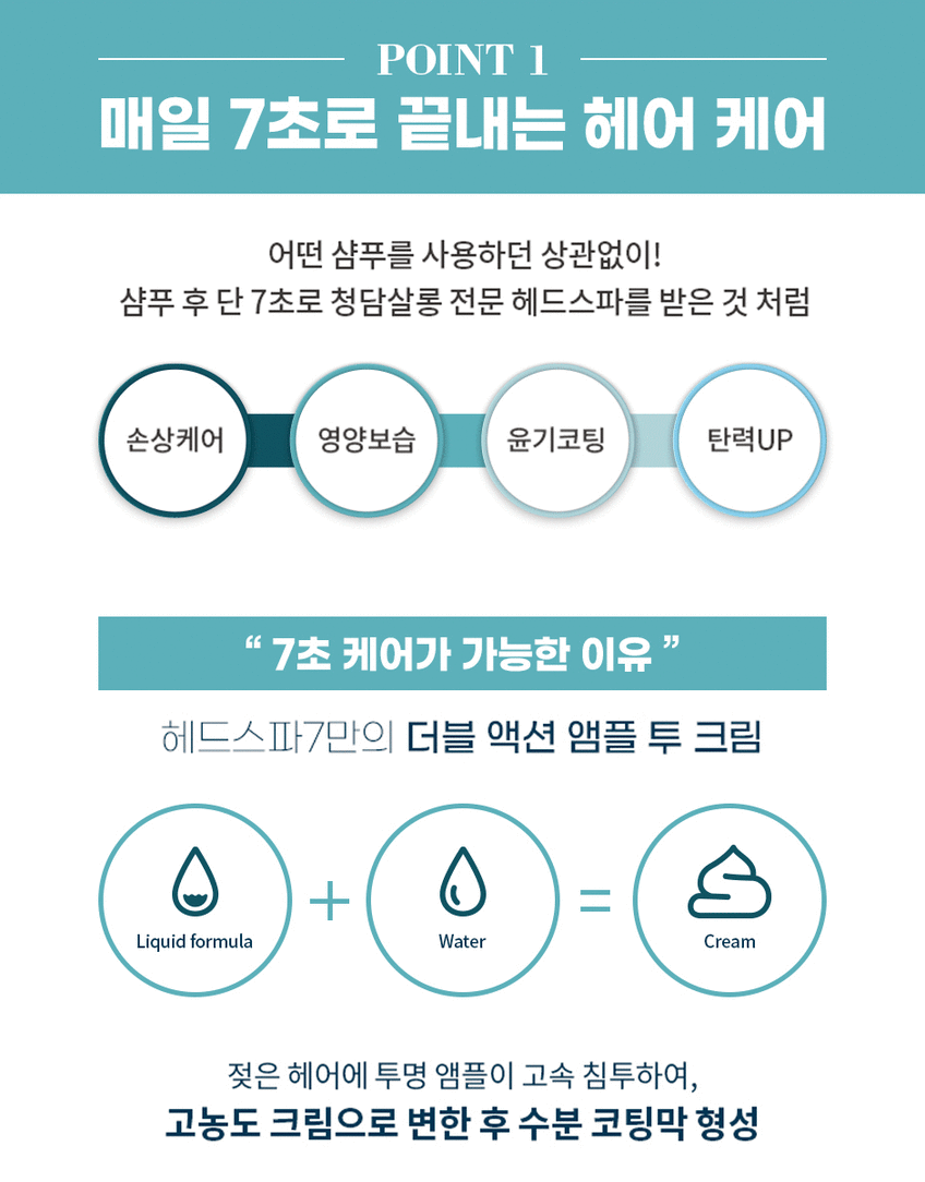 헤드스파7 대용량 트리트먼트 300mlx2+35mlx2